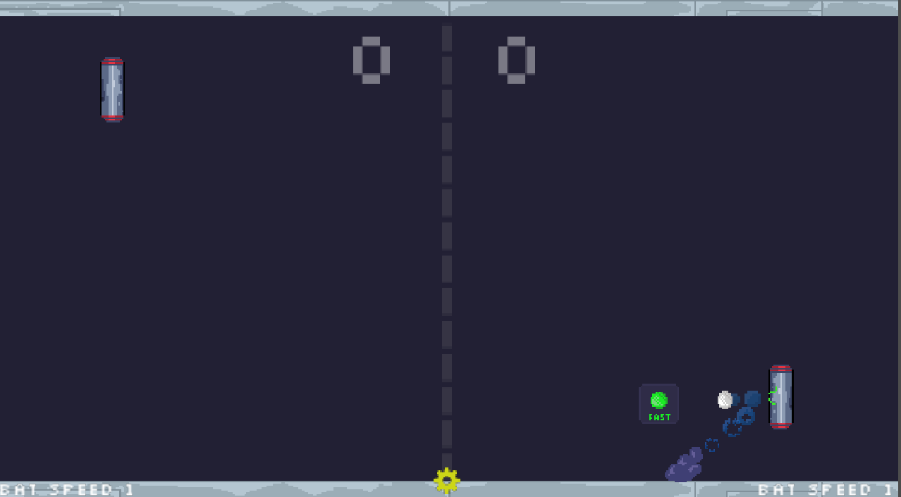 Pong second gameplay shot
