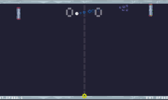 Pong gameplay animation